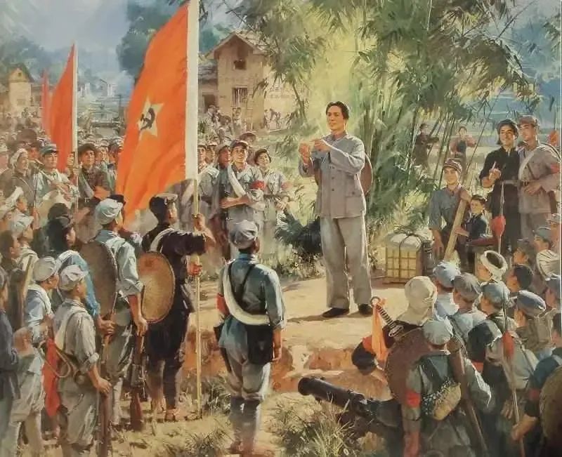 從“湘江北去”到“井岡山”，他說：敵軍圍困萬千重，我自巋然不動(dòng)。.jpg