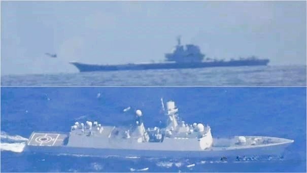 美航母剛趕往中東，中方雙航母突然一個大動作，美軍緊急呼叫日方支援！.jpg