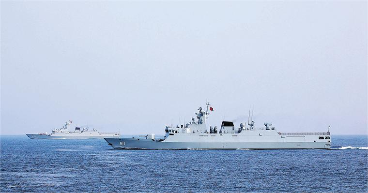 1月上旬，海軍某支隊(duì)組織實(shí)戰(zhàn)化訓(xùn)練。任  偉攝.jpg