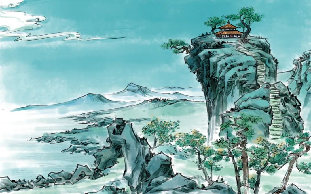 城尖徑昃旌旆愁，獨(dú)立縹緲之飛樓.jpg